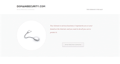 Desktop Screenshot of domainsecurity.com